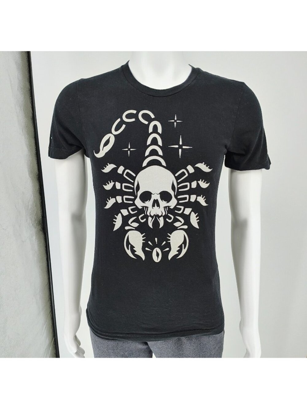 Death Wish Coffee Co Scorpio Scorpion Skull T-Shirt (Small)